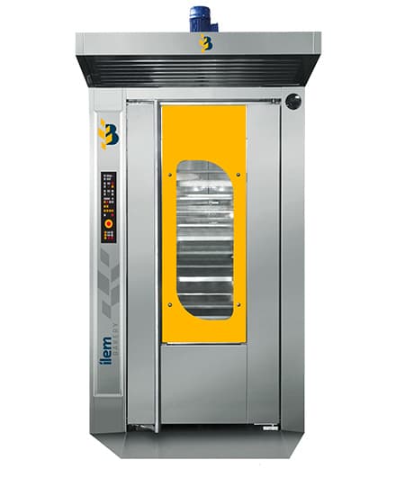 Forno a carrelli girevoli