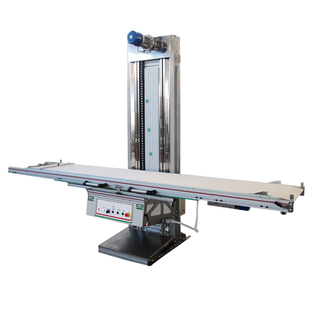 Sollevatore automatico per telai da forno